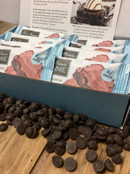 Paleo Protein Brownies (Box of 8 Brownies)
