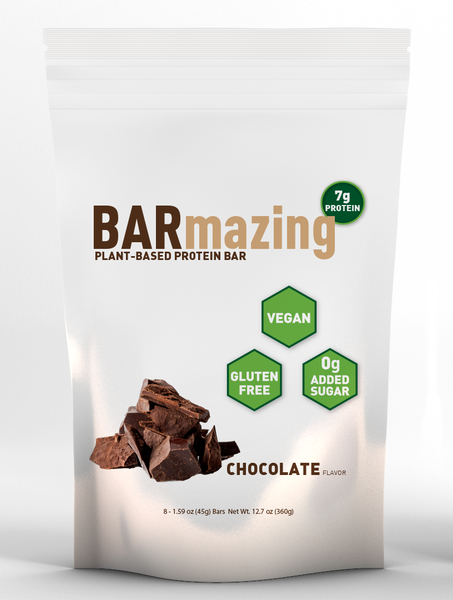 Barmazing Vegan Chocolate Protein Bar (8ct)